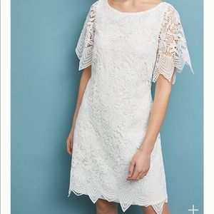 NWT Anthropologie Charleston Lace Mini Dress